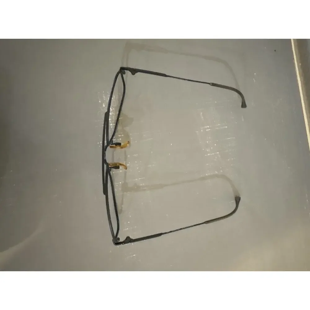 Vintage Alfa Romeo Eyeglass Frames 55-5502 Made Italy Aviator Metal Optical 145
